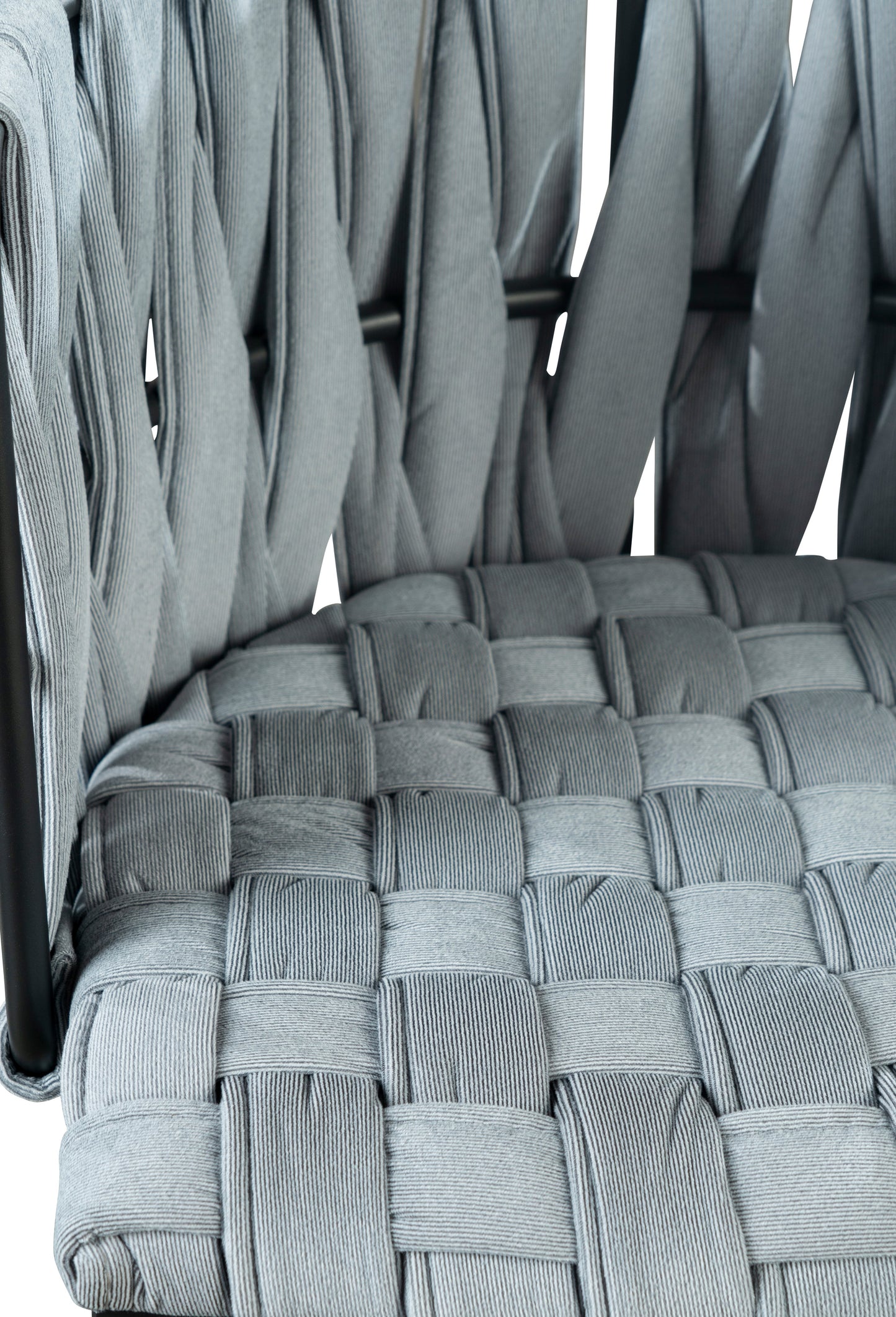 Bradley Rectangular Dining Table Set for 6 with Gray Chairs