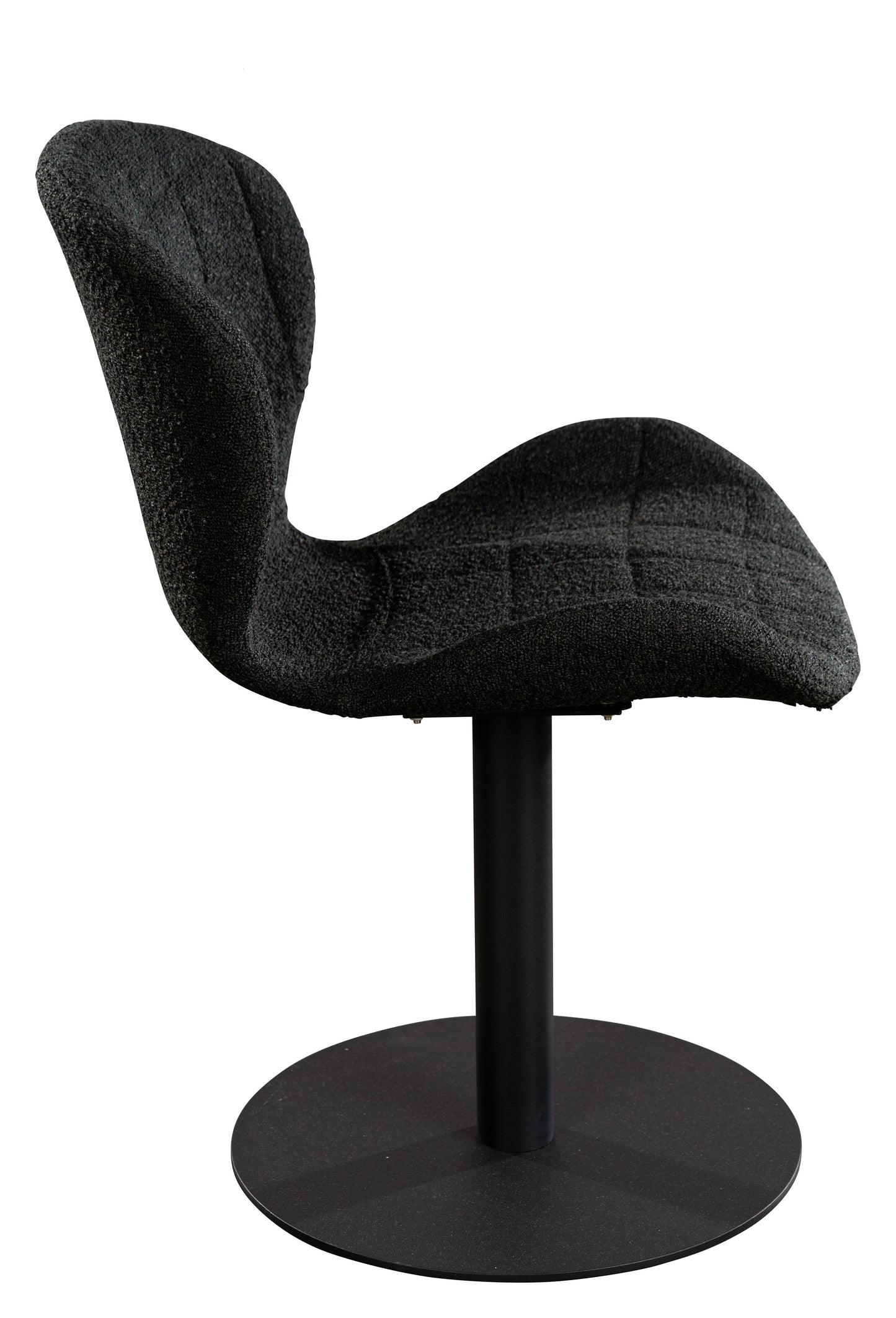 black swivel desk chair