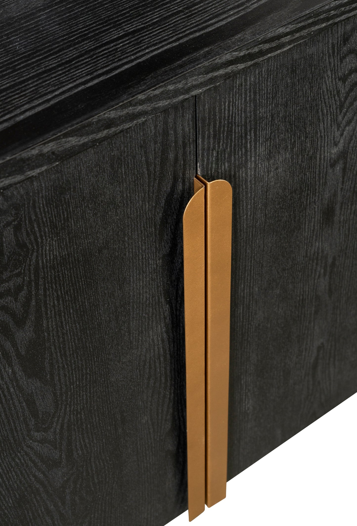 chic black cabinet