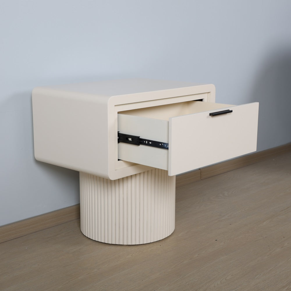 cream night stands
