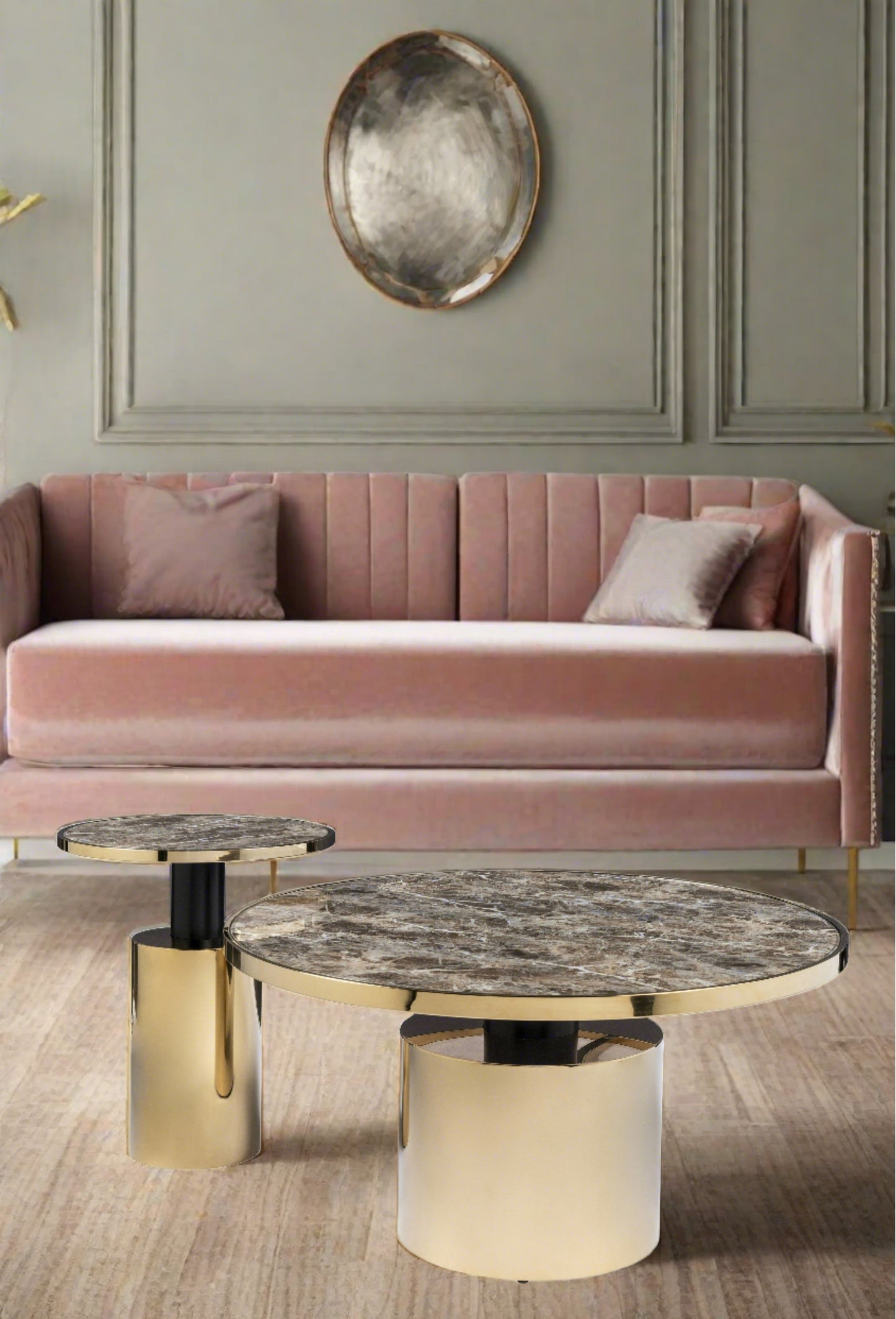 marble top coffee table