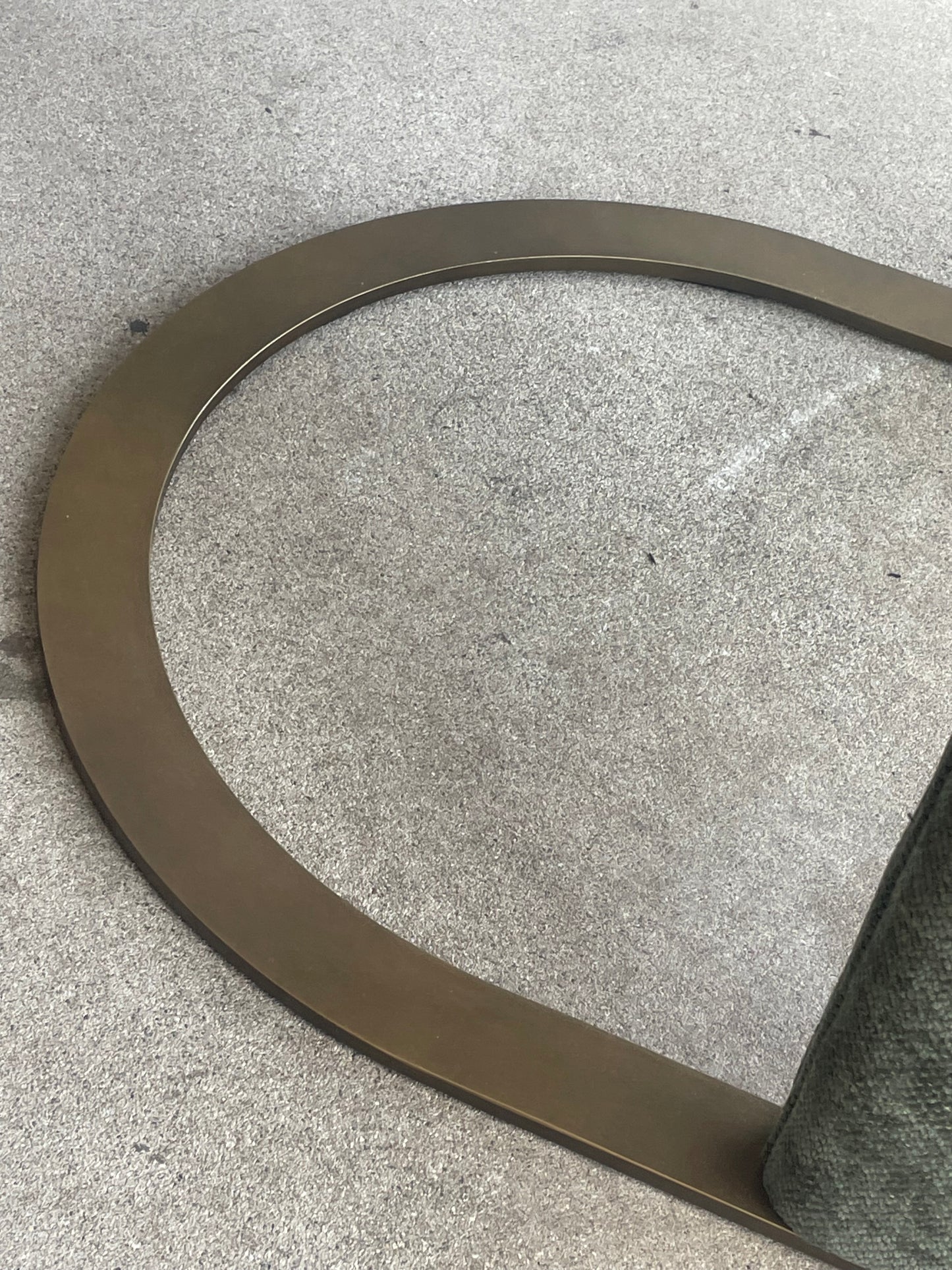 brass base counter stool