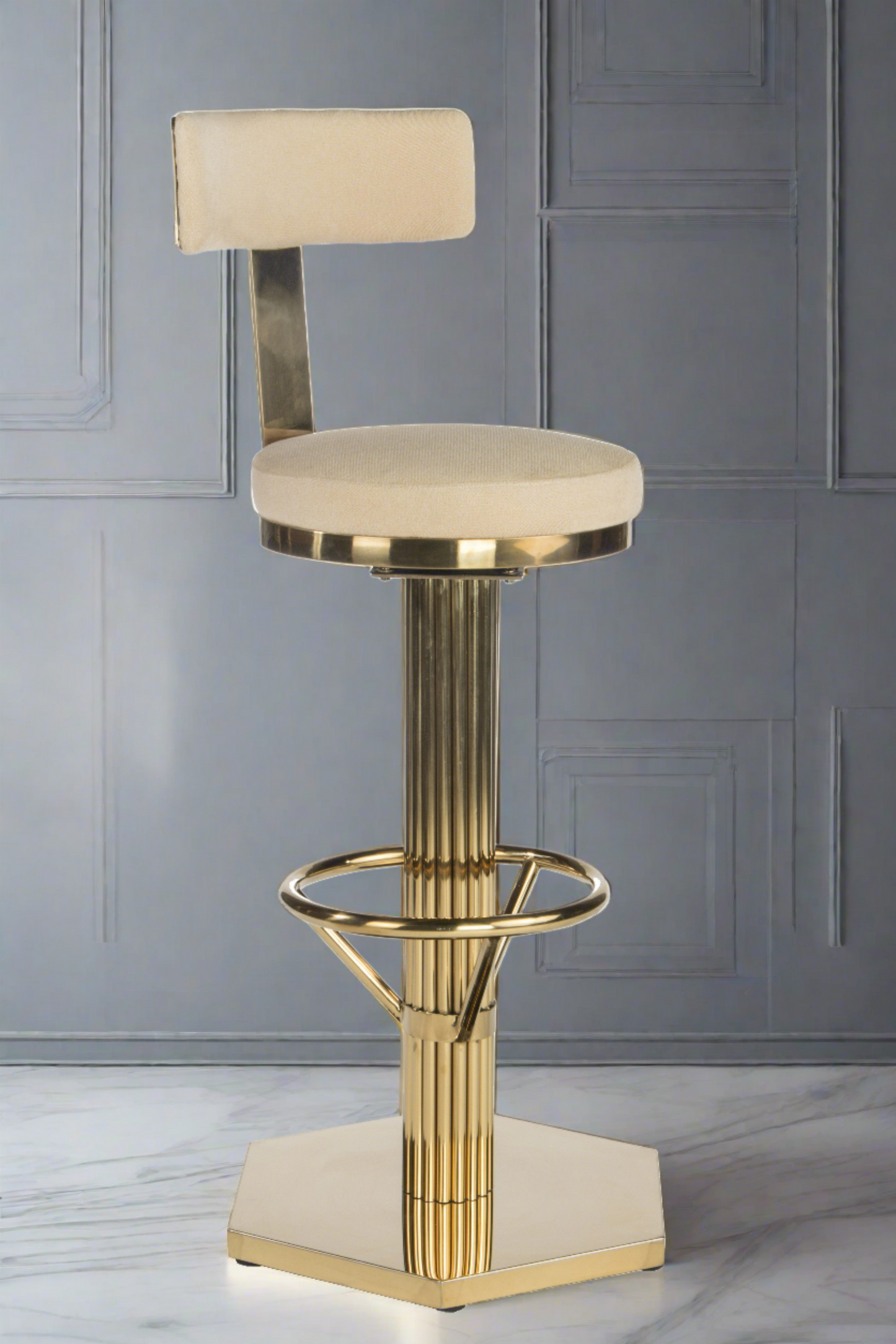 art deco counter chair