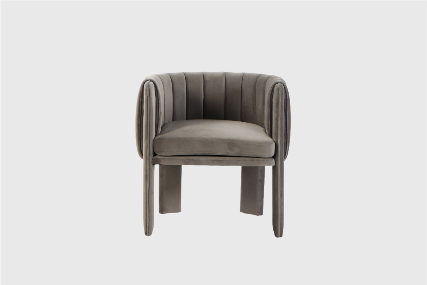 velvet lounge chair