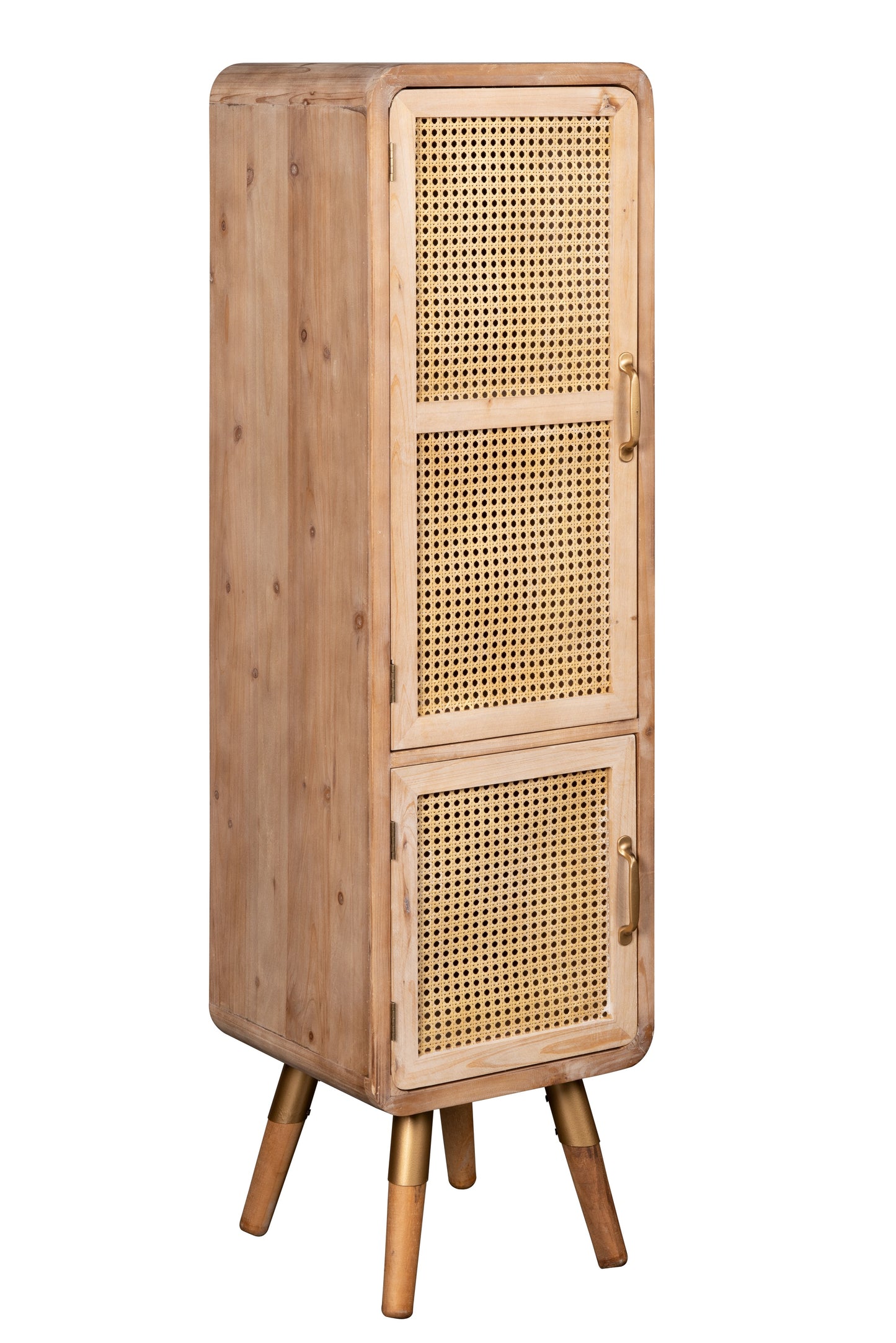 woven accent cabinet