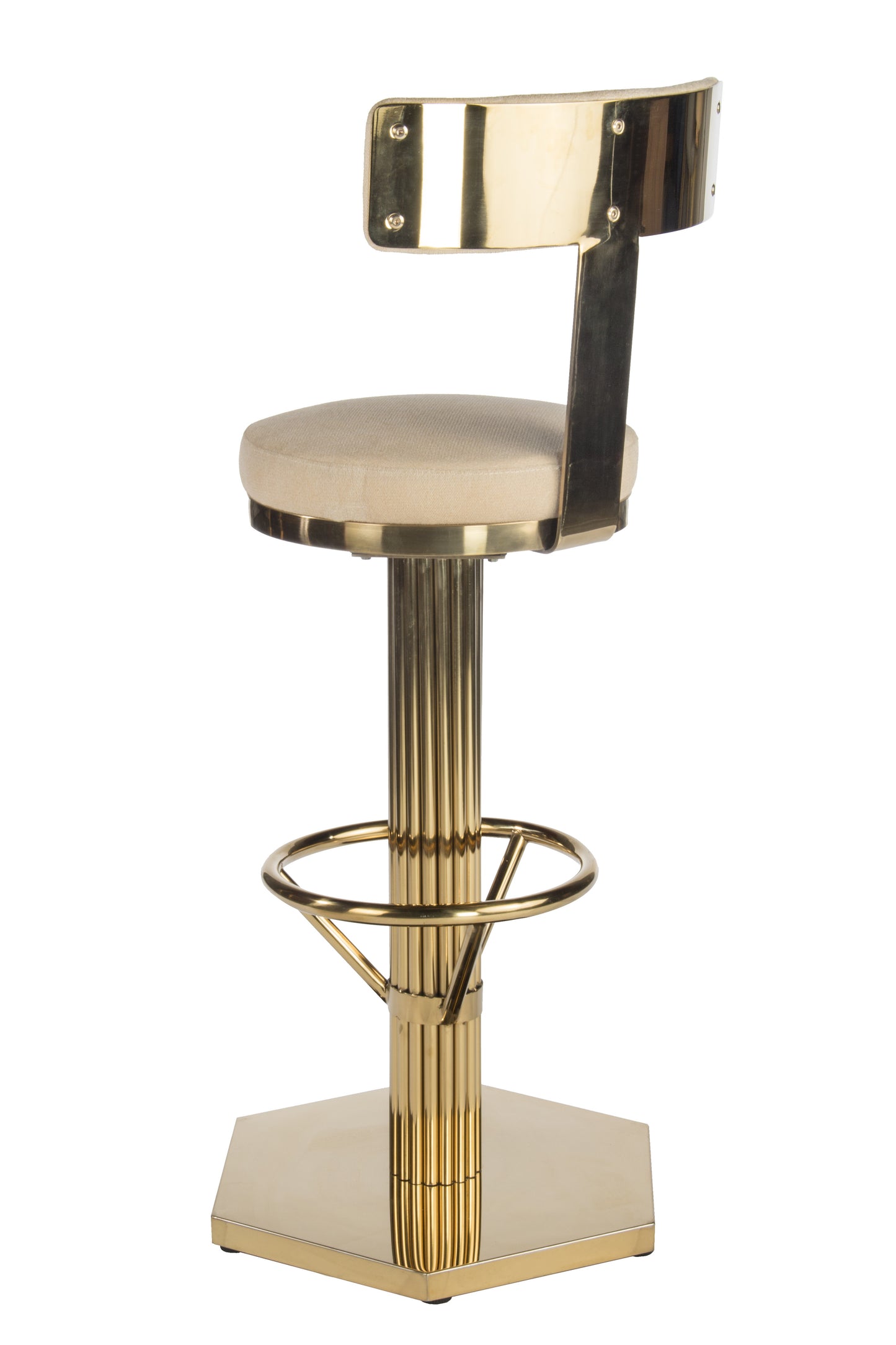 Hollywood glam bar chair