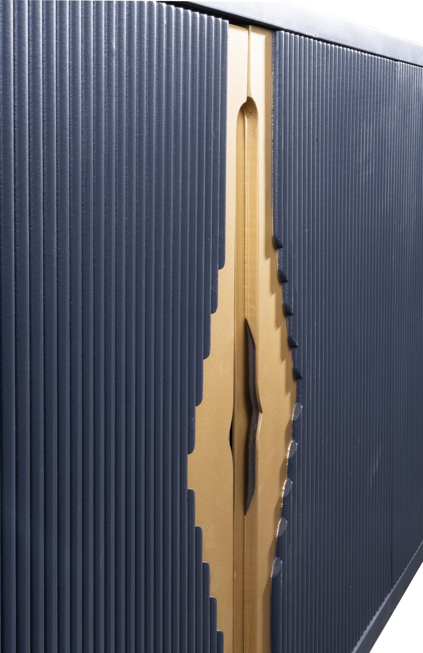 Parker Blue Fluted Sideboard
