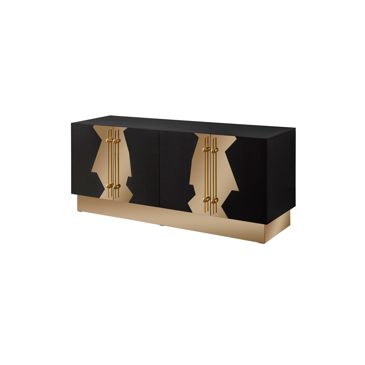modern glam credenza