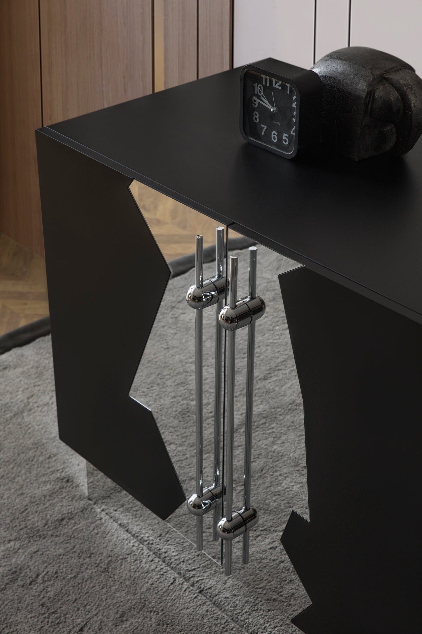 mirrored sideboard