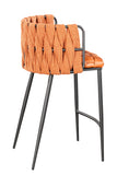 Milano Counter Chair in Orange