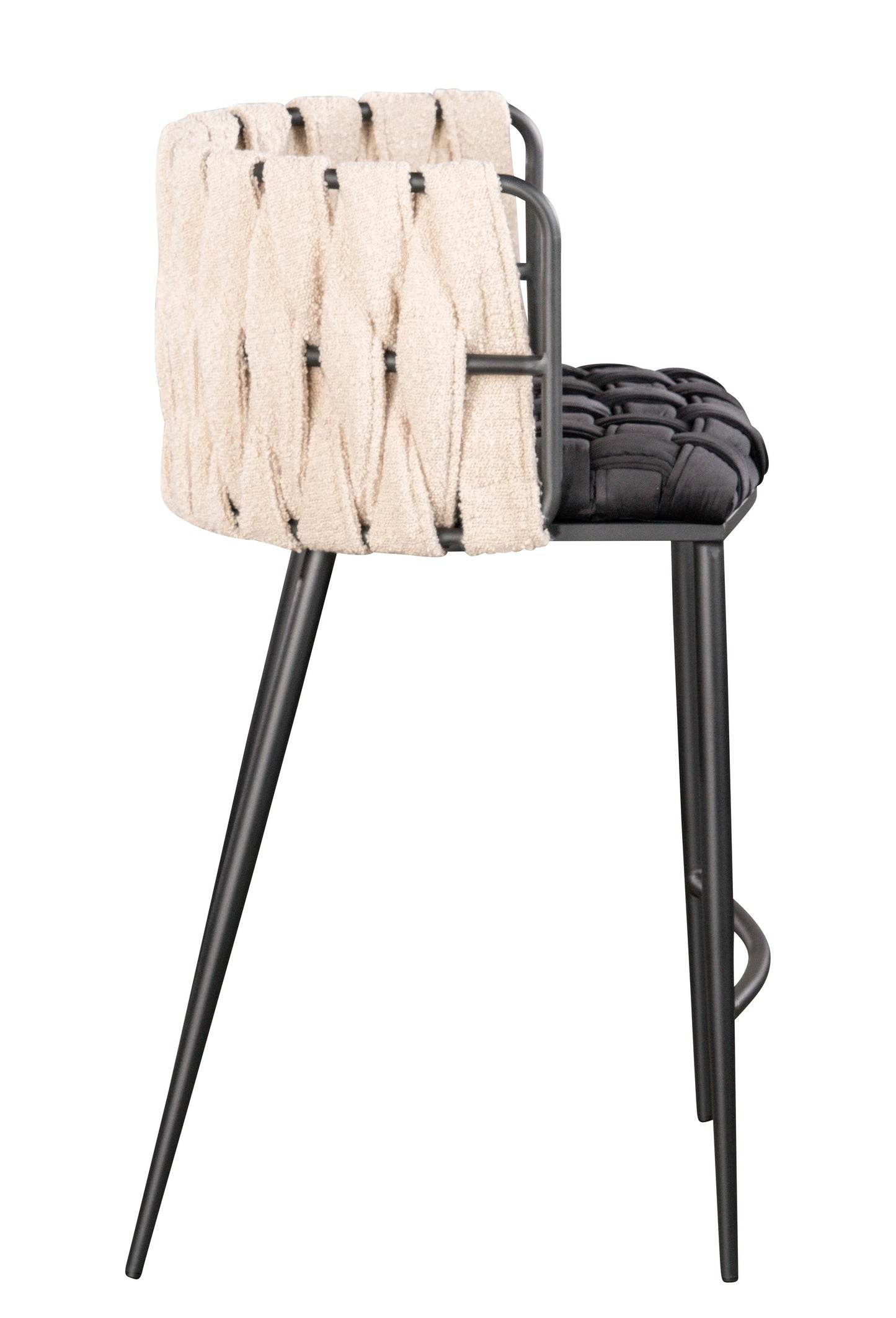 black kitchen stool