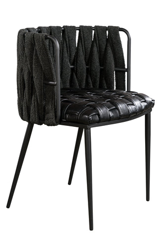 Milano Dining Chair in Black