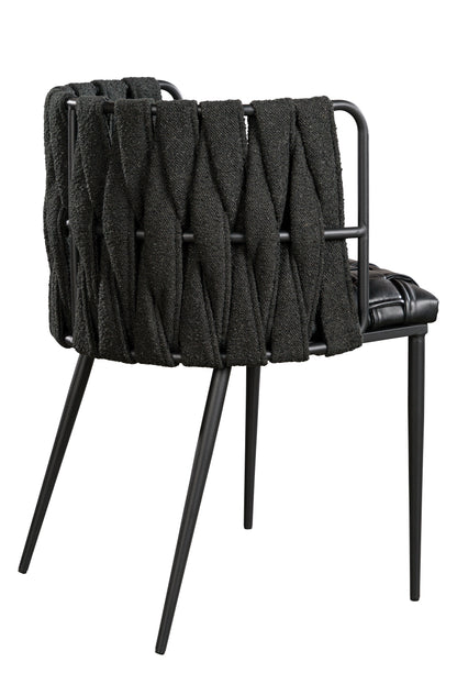 Milano Dining Chair in Black