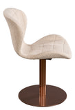Xander Swivel Chair in Off White