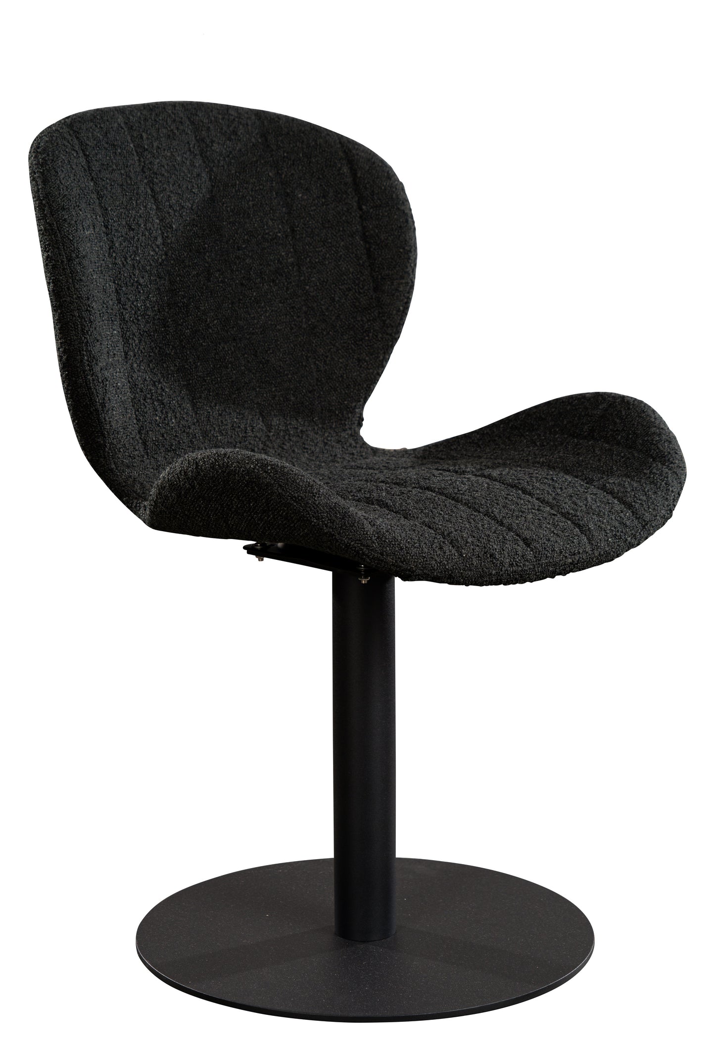 Xander Swivel Chair in Black