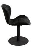 Xander Swivel Chair in Black
