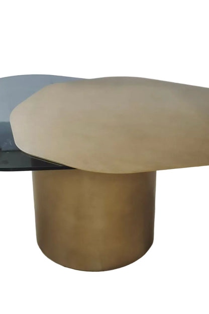 Modern Irregular 43" Kaylee Coffee Table