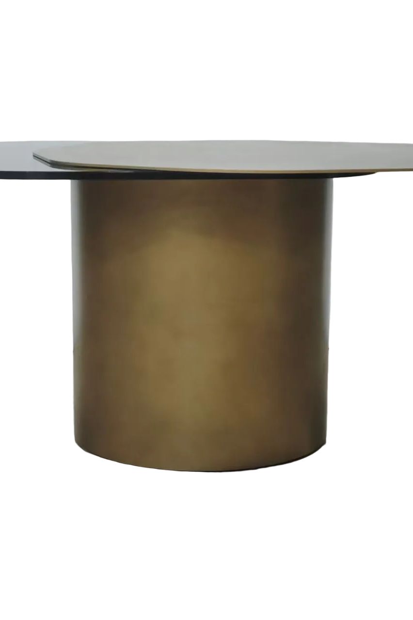 Modern Irregular 43" Kaylee Coffee Table