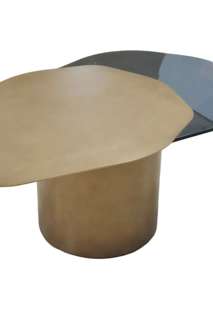 Modern Irregular 43" Kaylee Coffee Table