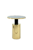 Taylor  Side Table-Black and Gold