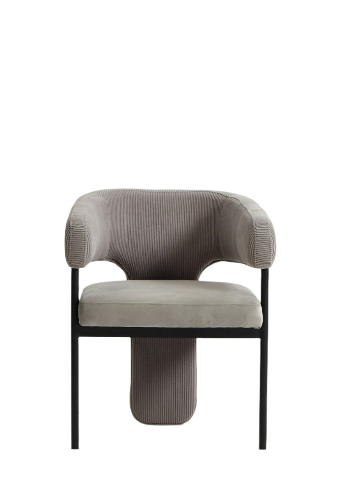 Sabrina Dining Armchair Chair in Gray