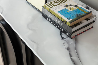 Cara Black and Gold Sideboard