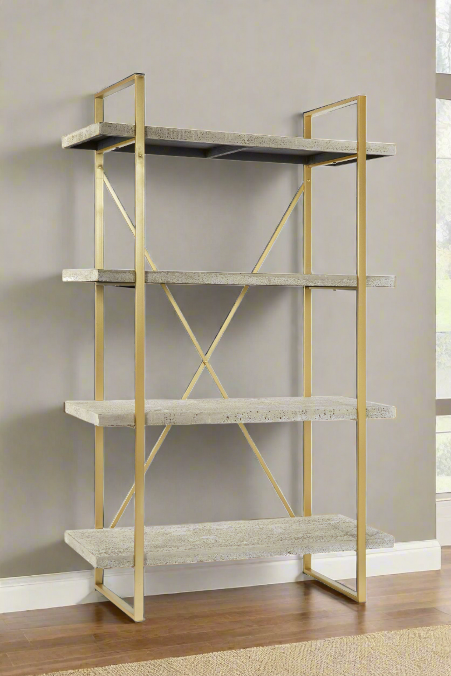 Emma Bookshelf in Antique White