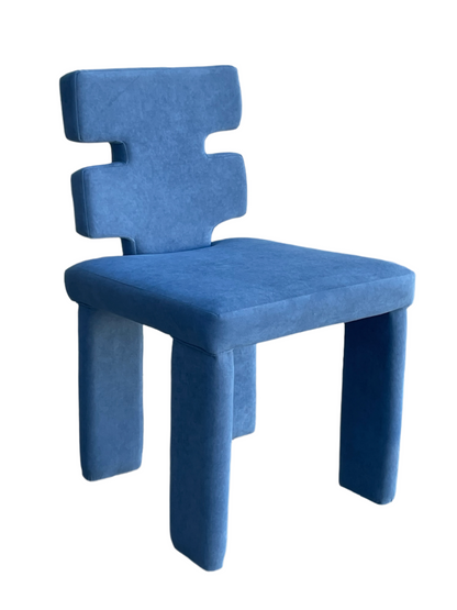 Mya Dining Chair in Blue