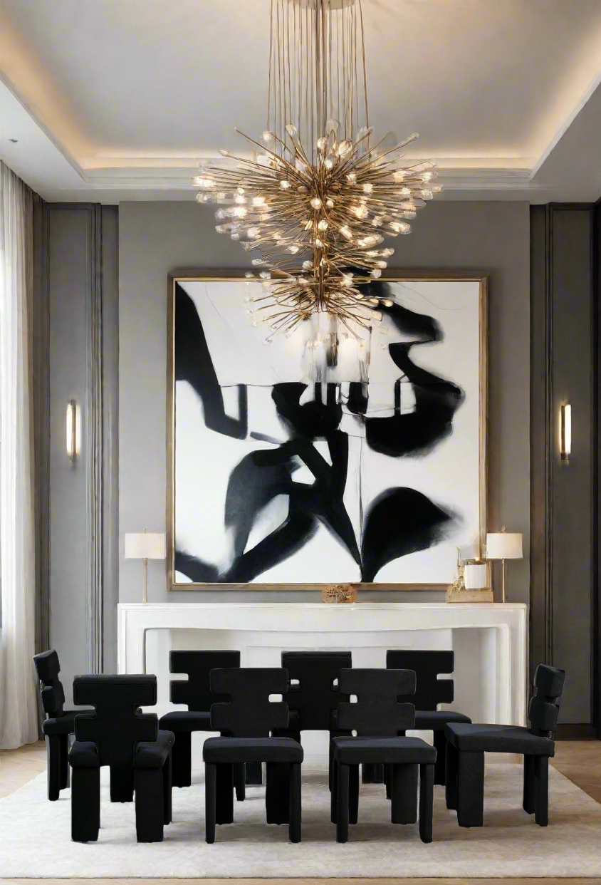 Mya Dining Chair in Black