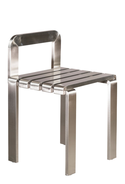 minimalist metal chair