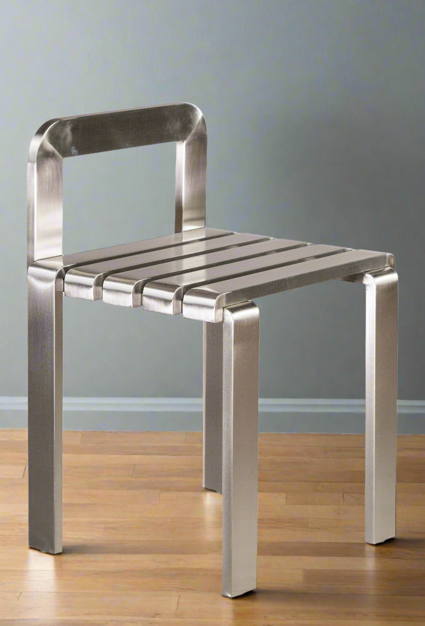chrome chair