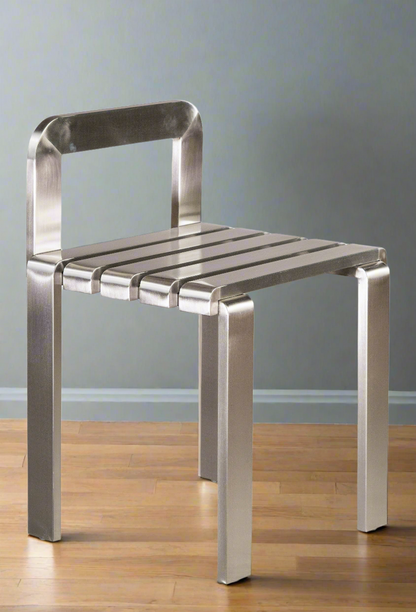 chrome chair