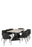 Milano Dining Chair in Black