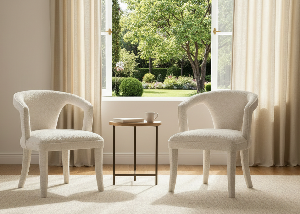 living room chairs to put in front of windows