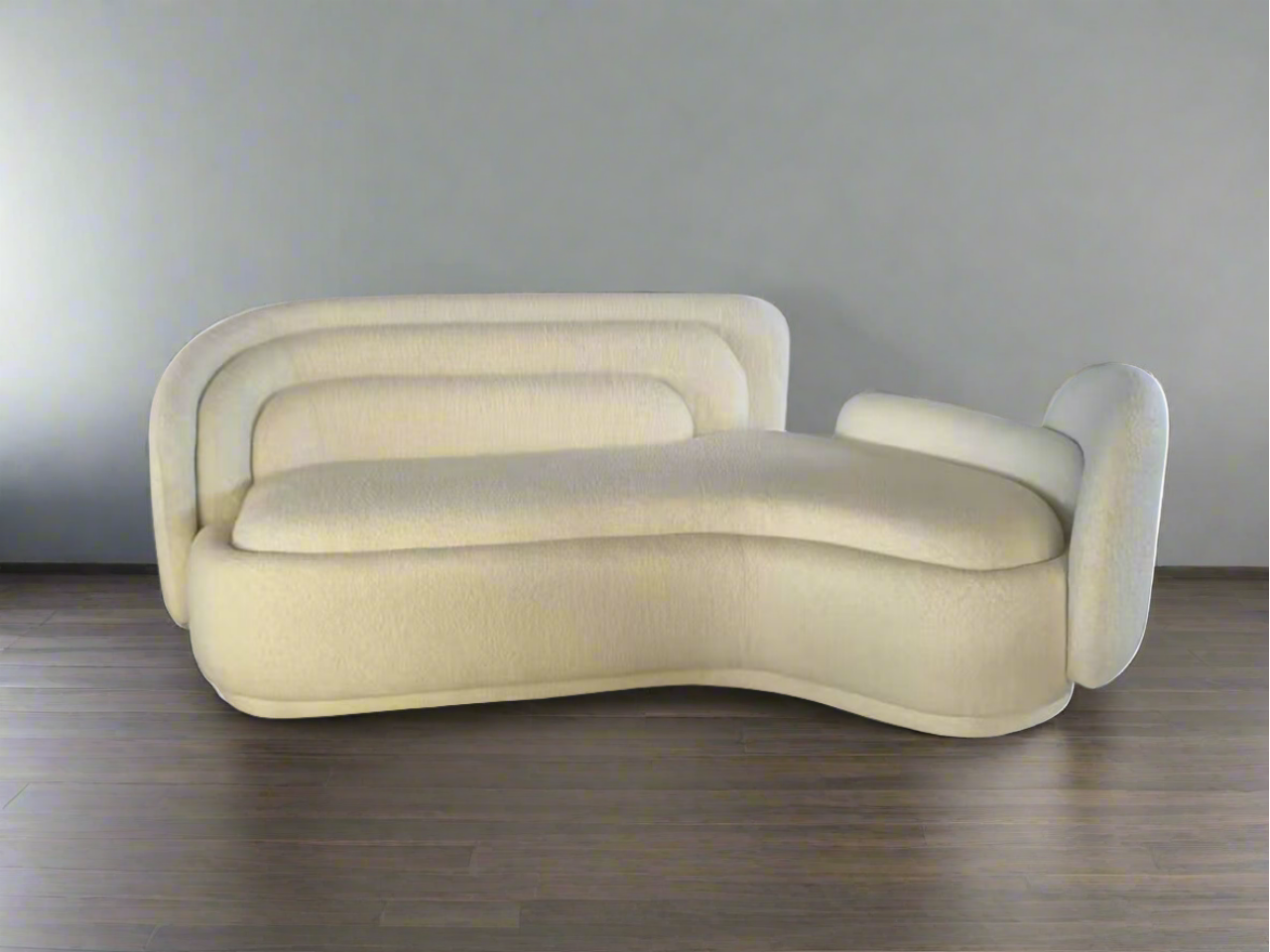 white modern sofa 