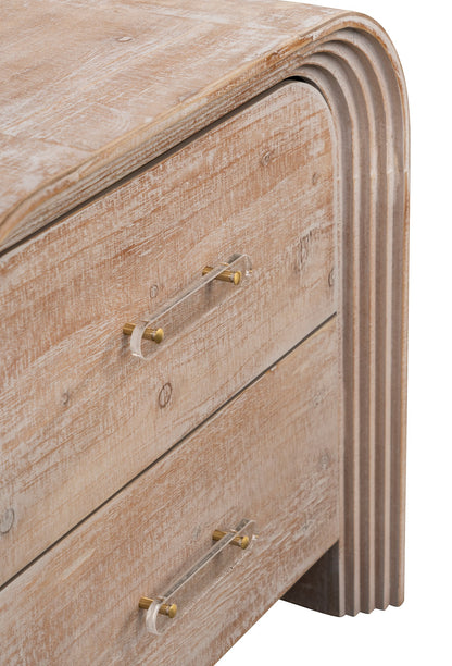 Harlow 2 Drawers Nightstand