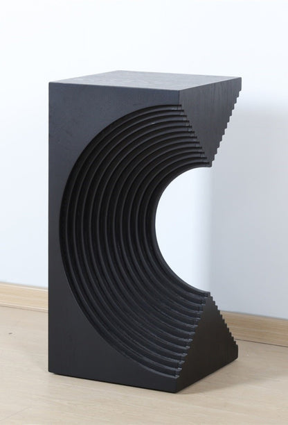 ribbed side table