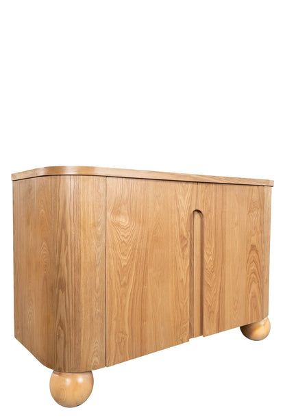 ball feet accent cabinet modern