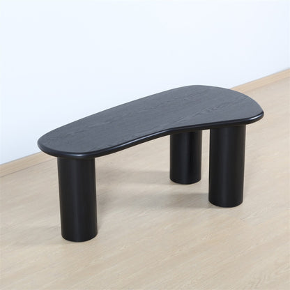 Fendy Set of 2 Free Form Wood Coffee Tables