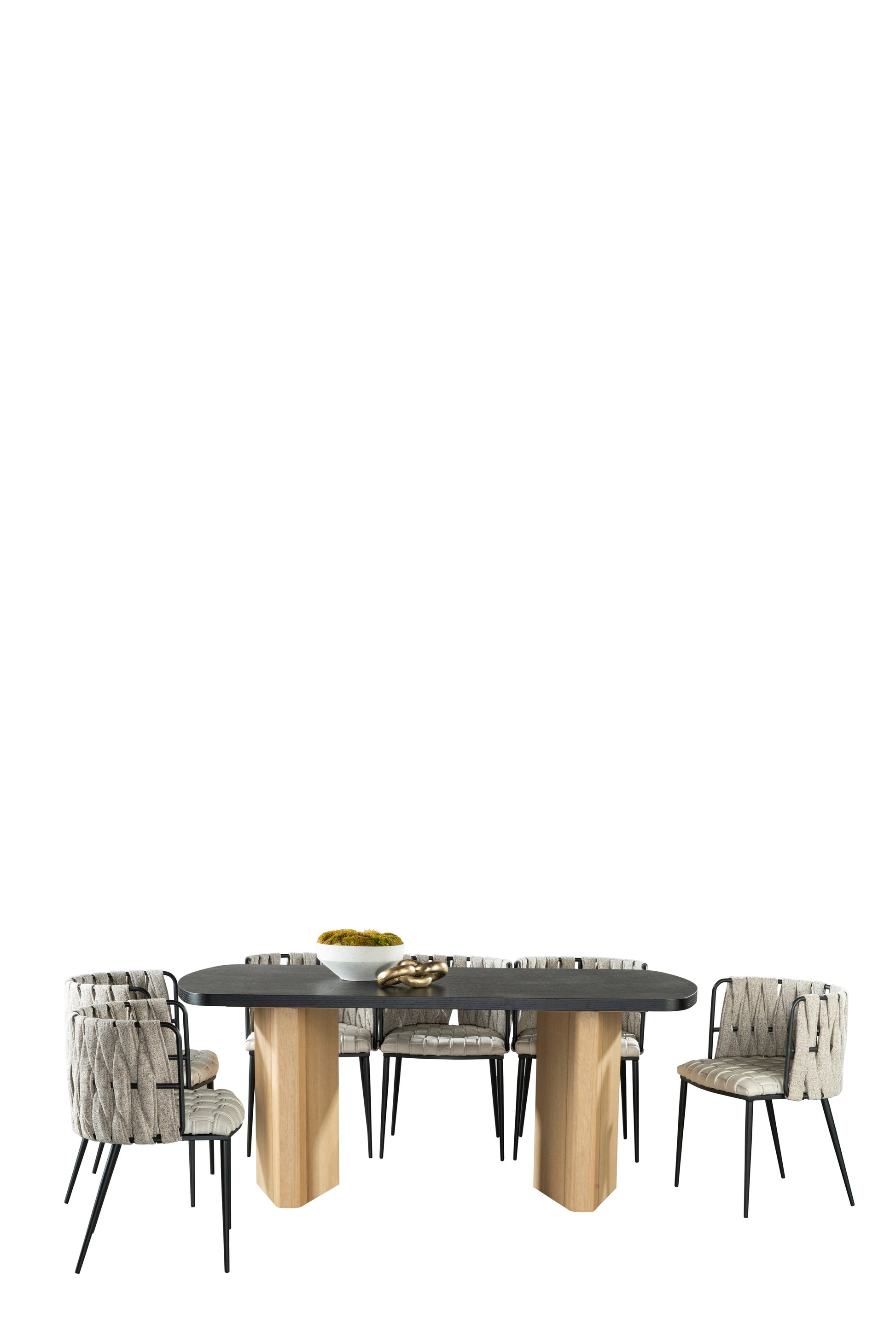 organic modern dining  set