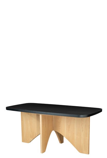 black and tan dining table