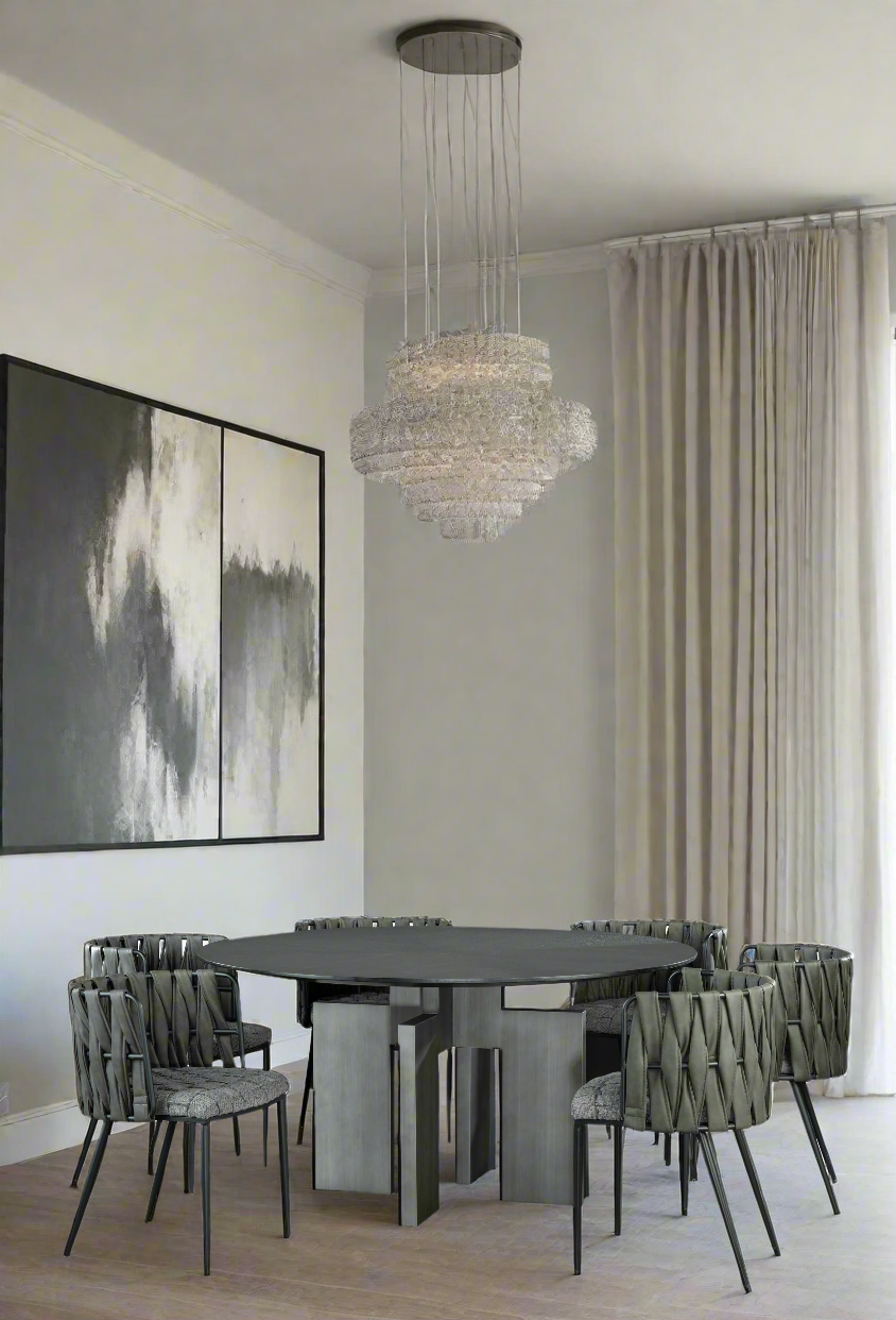 contemporary dining table set