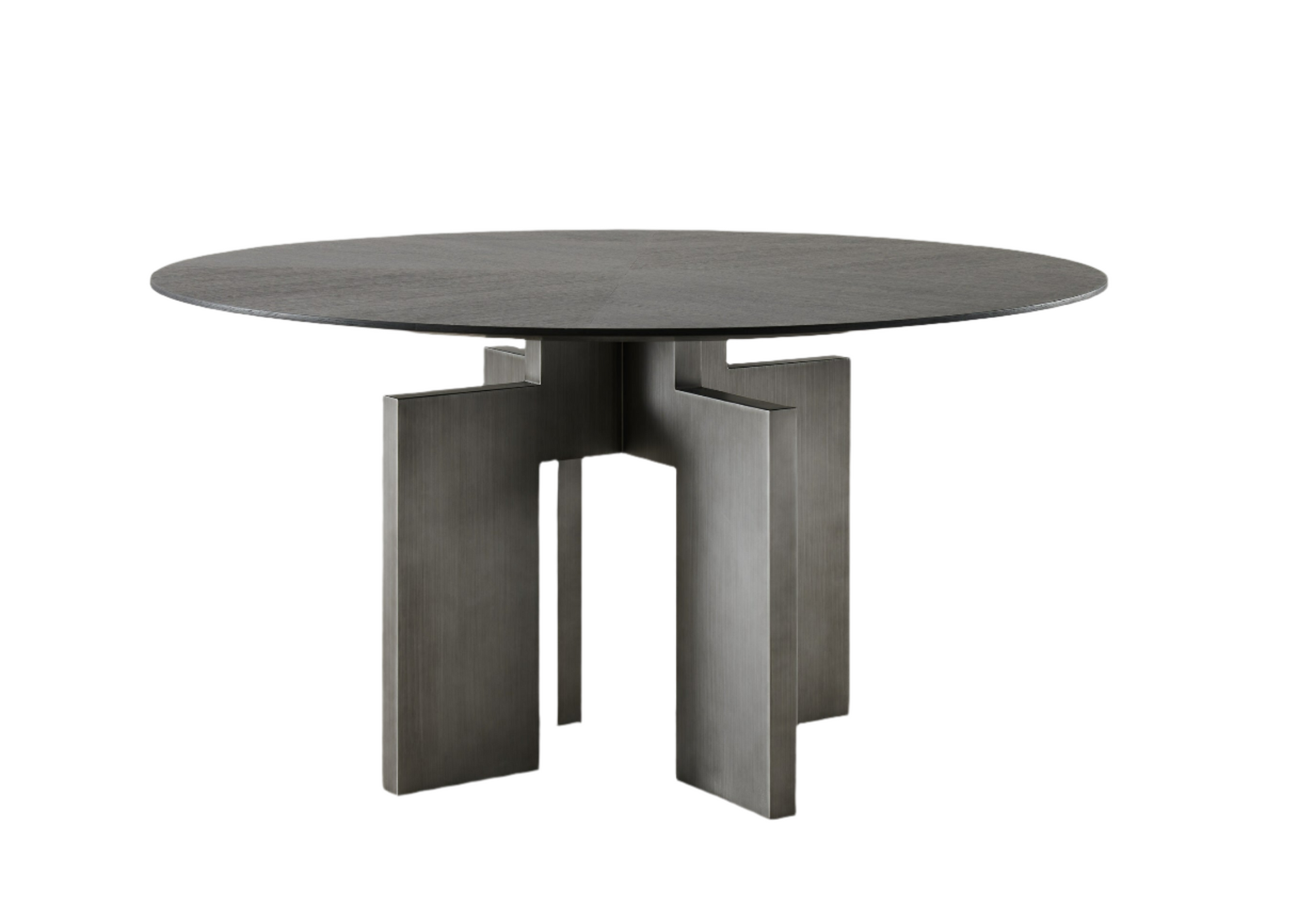 modern round dining table