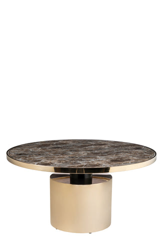Taylor Coffee Table-Brown and Gold