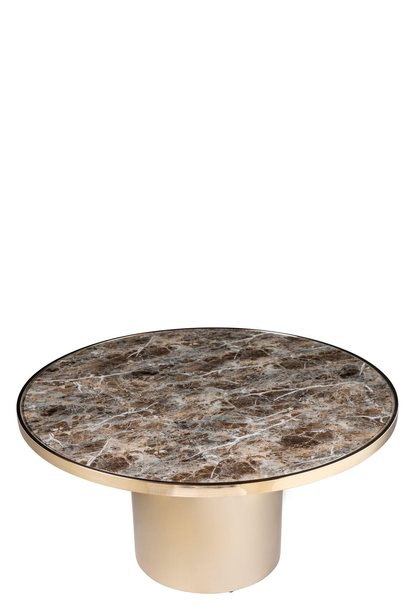 Taylor Coffee Table-Brown and Gold