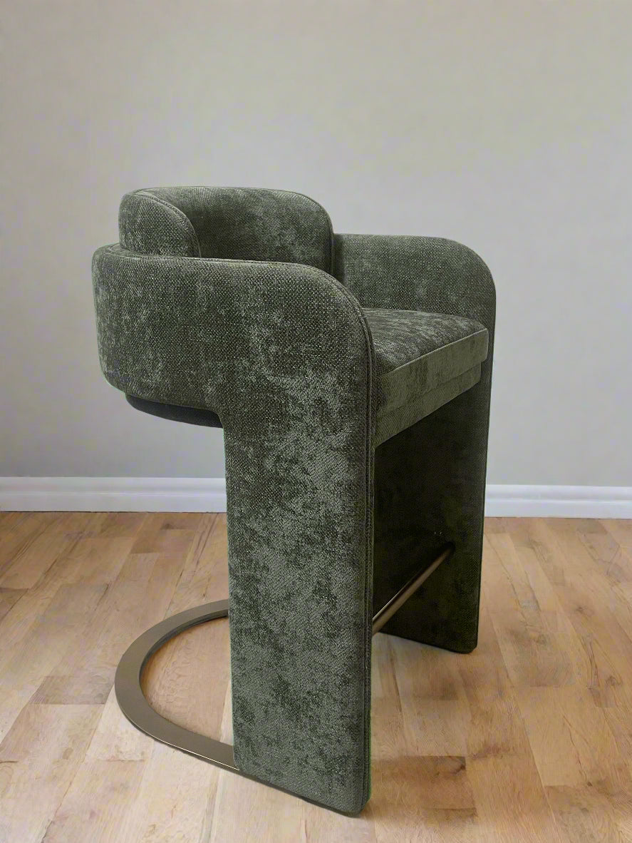green kitchen stools