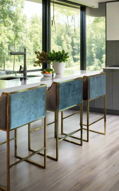 chic kitchen counter stools