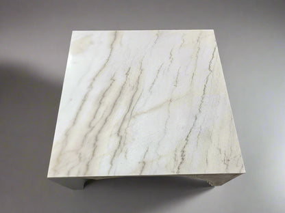Paxton Marble Top Square Arch Coffee Table 36"w