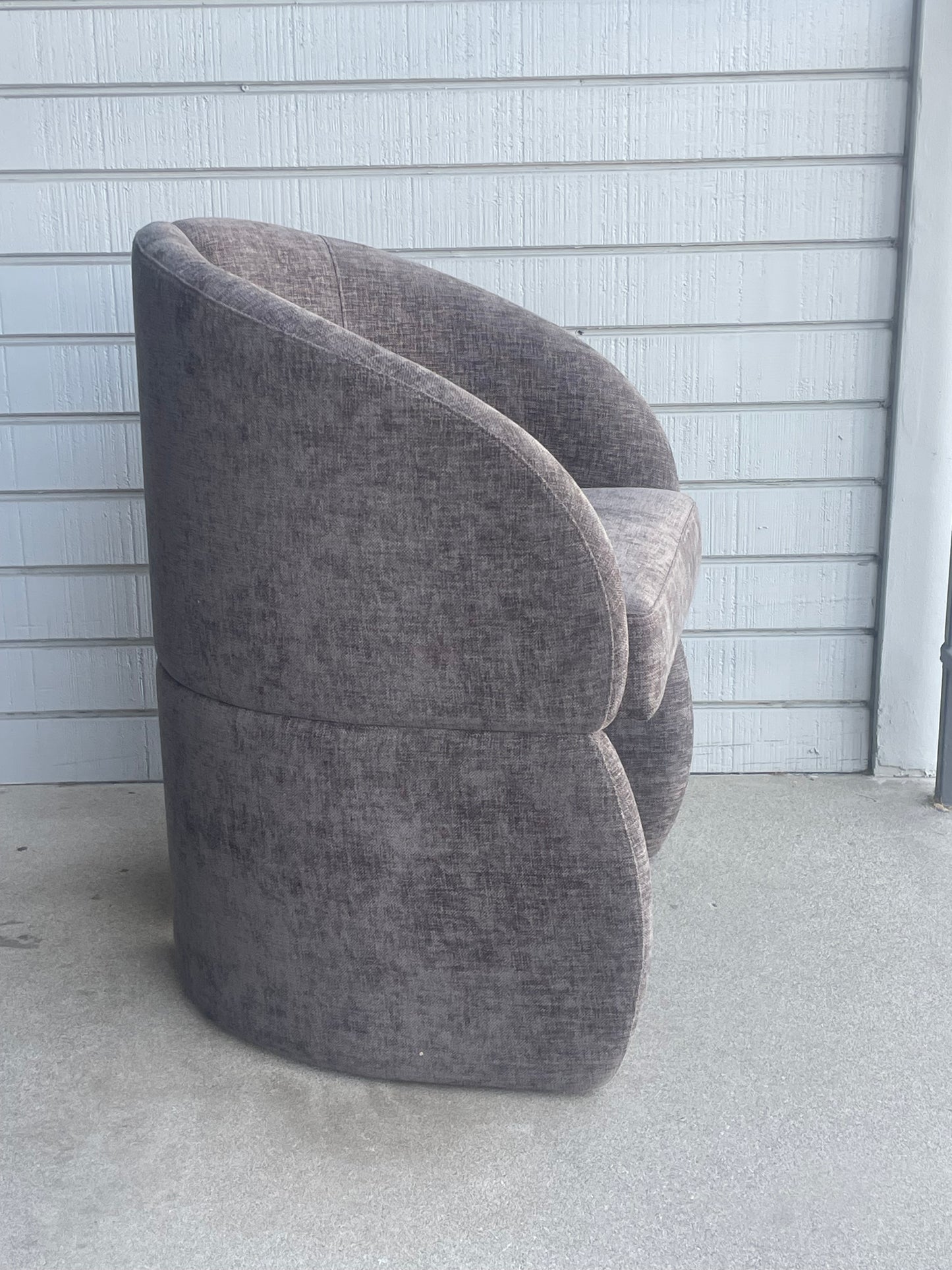 Bently Brown and Gold Armchair Dining Chair