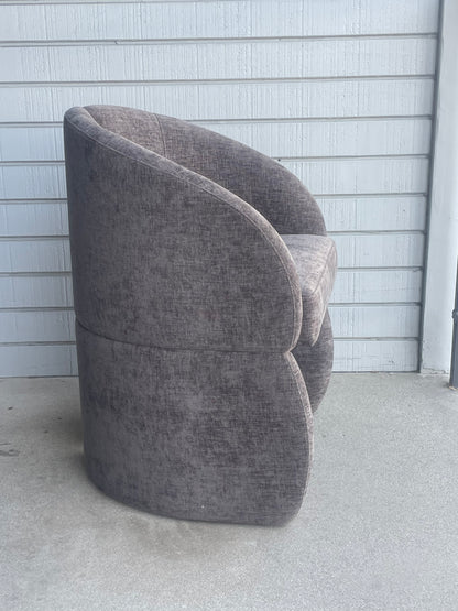 Bently Brown and Gold Armchair Dining Chair